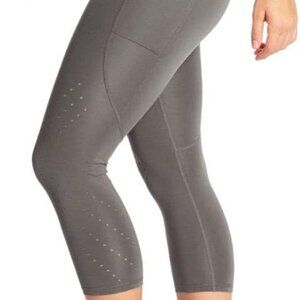 C9 Champion Women's Sculpt Lasercut Capri Legging | Dark Green | Small